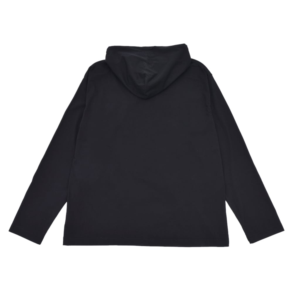 トップス VETEMENTS Logo Embroidery Black Hoodie VETEMENTS】REAPER JERSEY HOODIE | AYIN