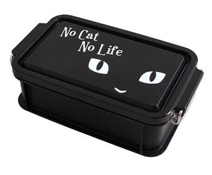 猫／ネコのランチボックス　【黒猫】【キッチン雑貨/Brounie１】