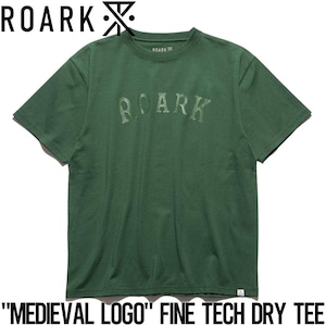 【送料無料】半袖Tシャツ THE ROARK REVIVAL ロアークリバイバル MEDIEVAL LOGO FINE TECH DRY TEE RTJF1002 FRT 日本代理店正規品L