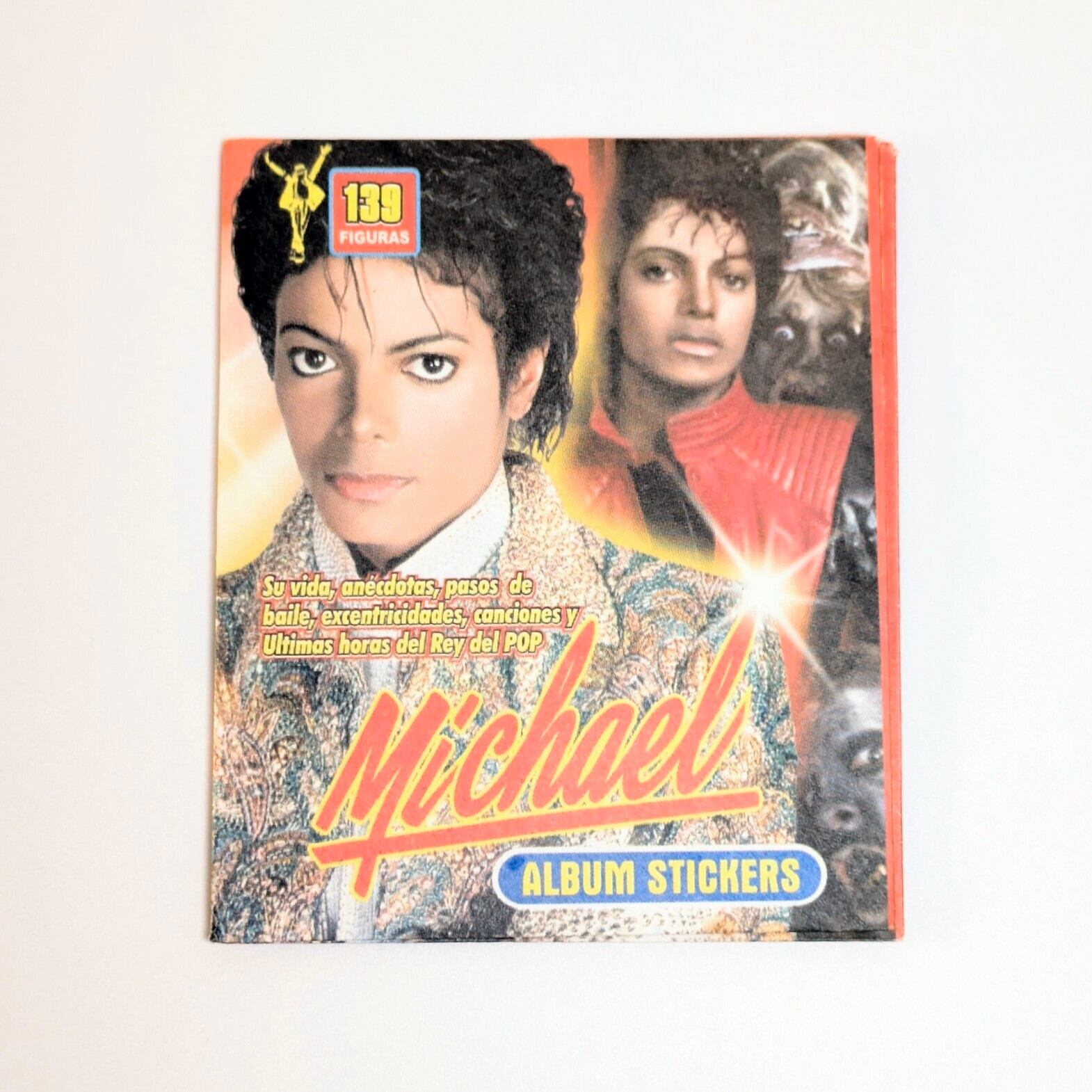 ☆送料無料!☆VINTAGE 80'【 Michael Jackson ( マイケルジャクソン ) 】ALBUM STICKER / VINTAGE ステッカー単品 (1個=5 STICKER入)〚アメリカン雑貨 アメトイ〛