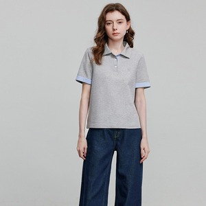 Bicolor Short Sleeve Polo Shirt / バイカラー 半袖 ポロシャツ