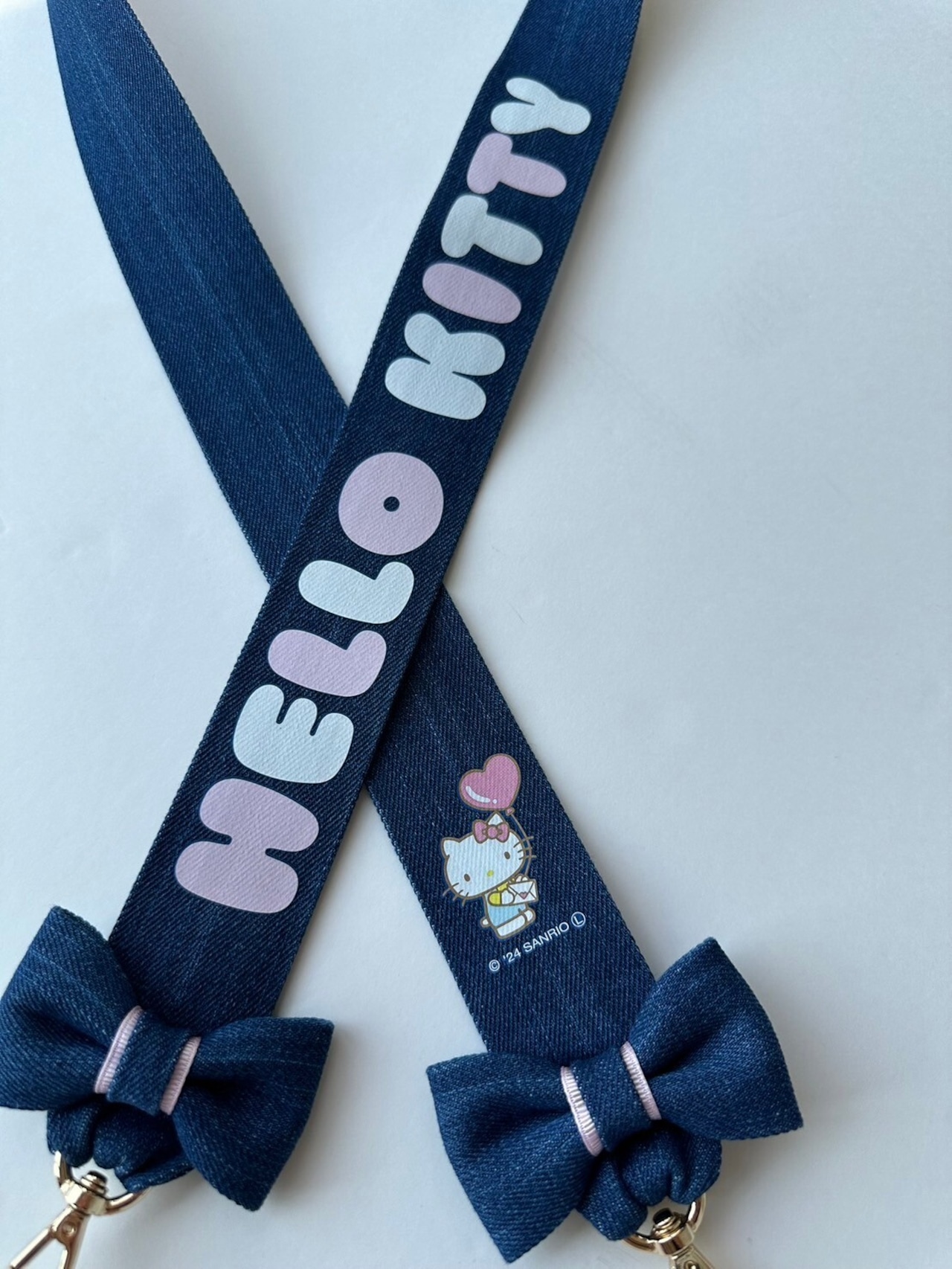 THEHANY Bijoux&HELLOKITTY /Twin Stars デニムストラップ