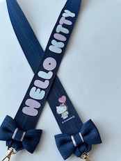 THEHANY Bijoux&HELLOKITTY /Twin Stars デニムストラップ
