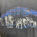 90s USA製 ONEITA Alaska Wolf T-shirt アニマル 半袖 Tシャツ ウルフ フェードブラック Lサイズ ヴィンテージ 00s