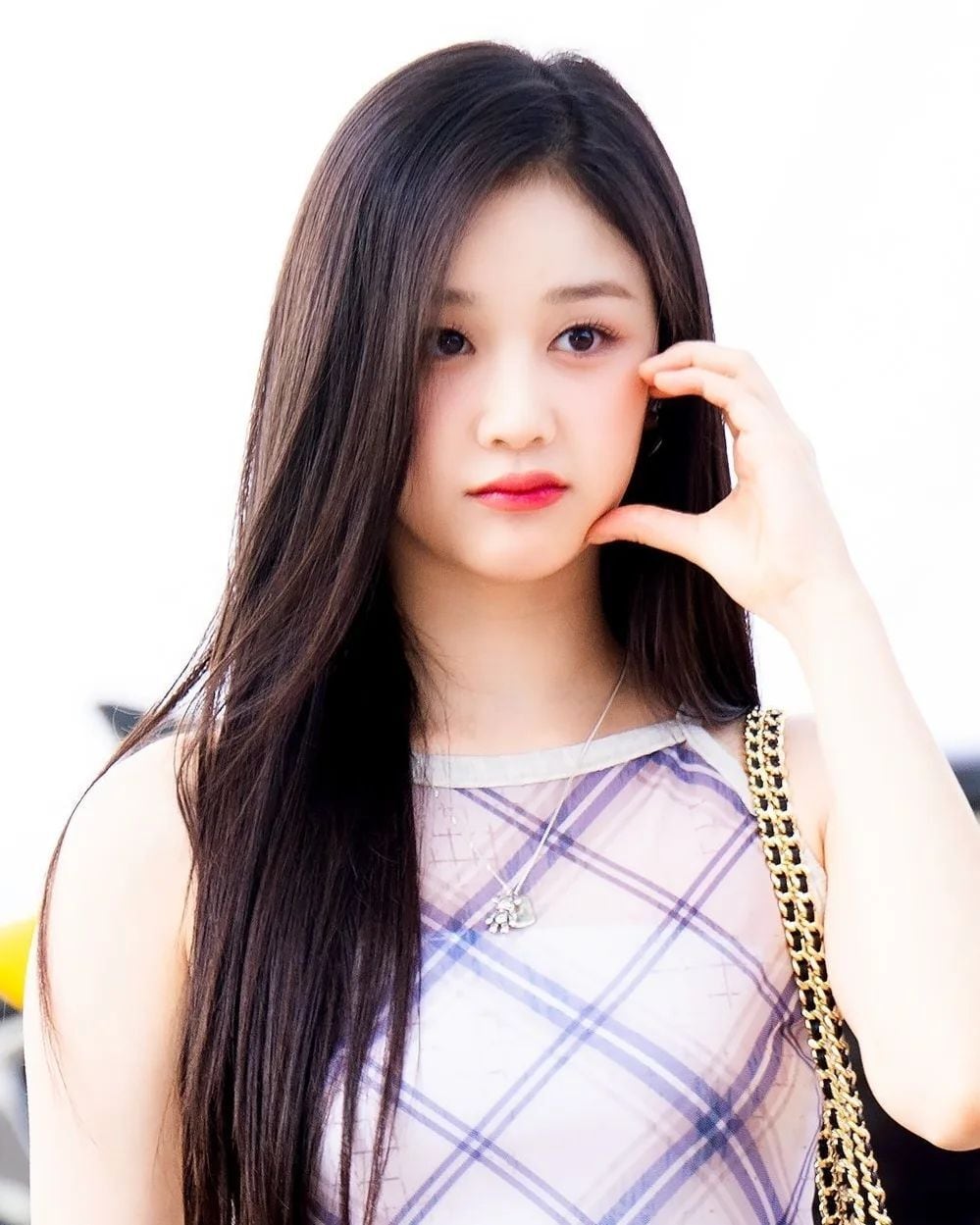 ☆BABYMONSTER ファリタ 着用！！【YUSE】CHECK PRINTED KNIT MIX