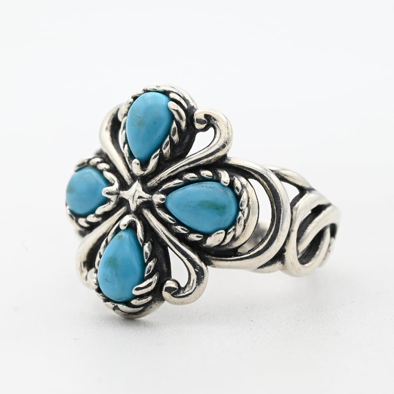 Carolyn Pollack】スリーピングビューティターコイズ リング