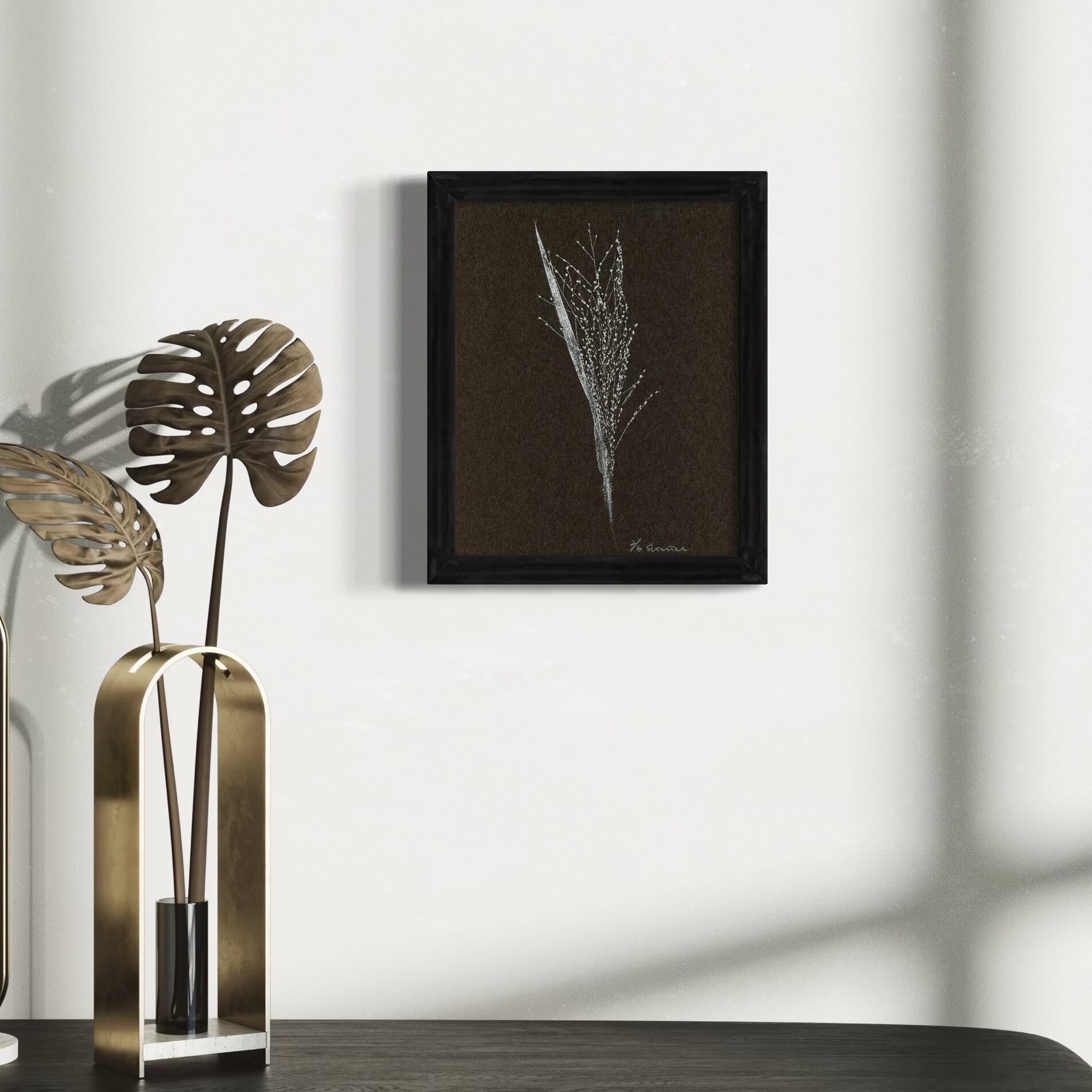 ウォールアート　 HOME LuxenHome 2-Piece Earth Tone Abstract Rectangular Wood Wall