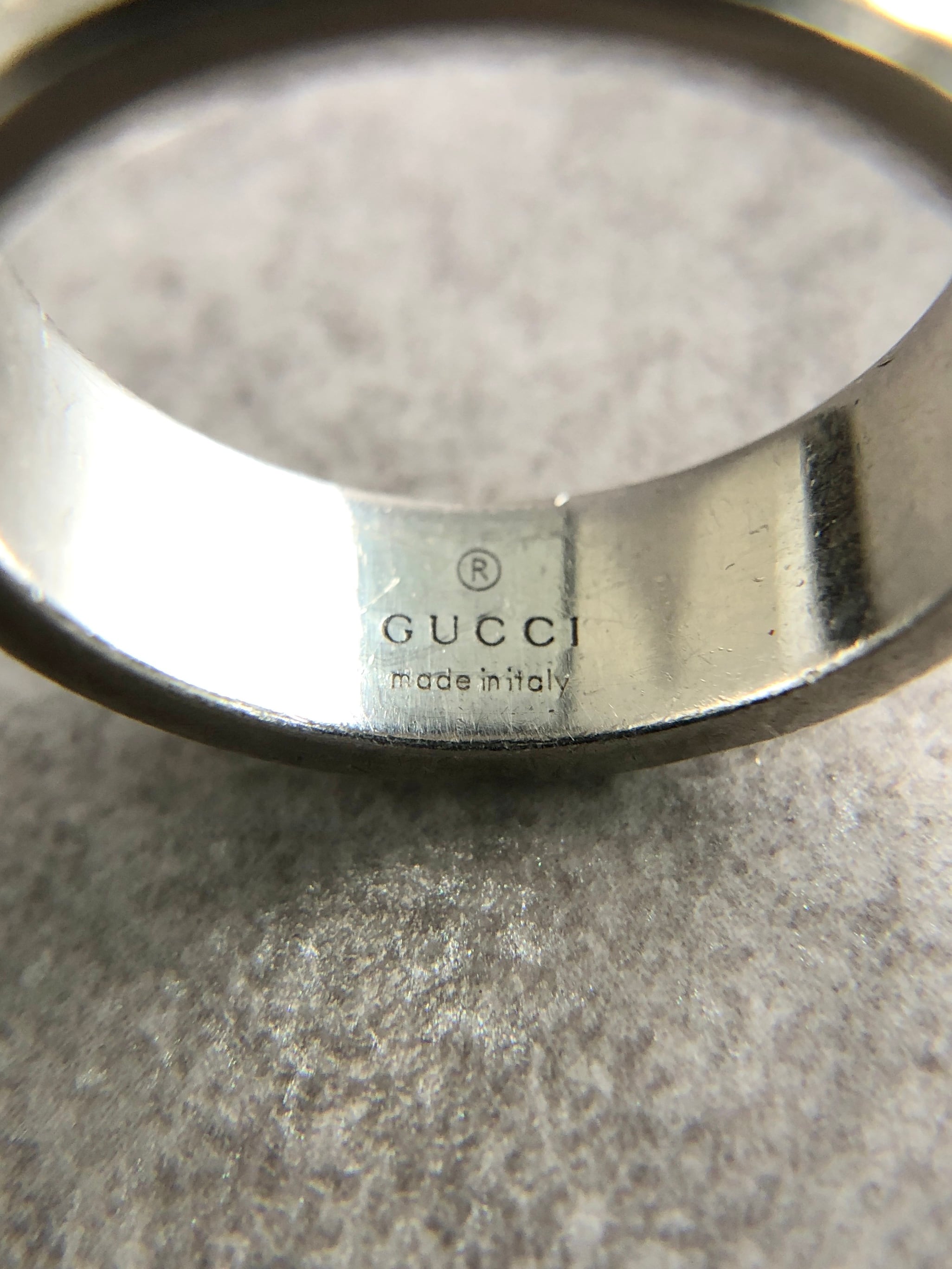 GUCCI グッチ 指輪 シルバー GG 925 ロゴ vintage ヴィンテージ