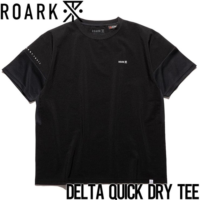 速乾 清涼 半袖Tシャツ THE ROARK REVIVAL ロアークリバイバル DELTA  