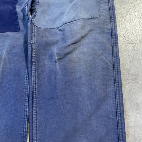 50s パッチワーク 襤褸 Maximum フレンチワーク モールスキンパンツ 詳細写真8