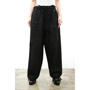 [Nomàt] (ノマット) 2022AW N-P-09 Cargo pants (Black)