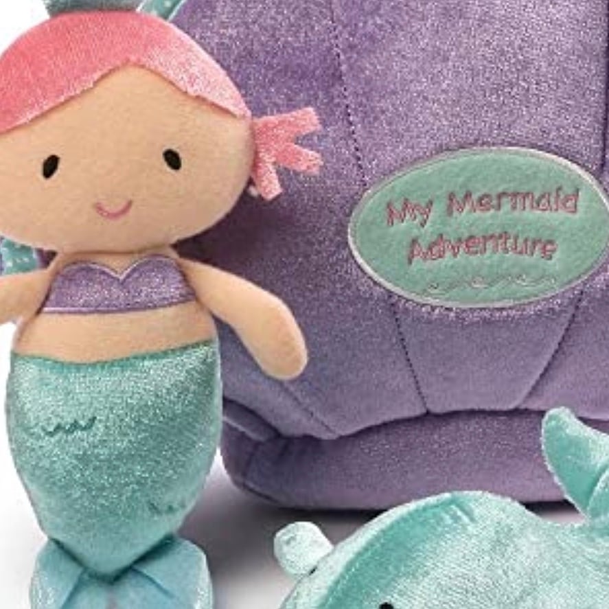 【 GUND 】Mermaid Adventure マーメイド アドベンチャー ぬいぐるみ トイ 男の子 女の子 / ベビー キッズ アメリカ 人魚  おもちゃ ドール 人形 ファーストトイ