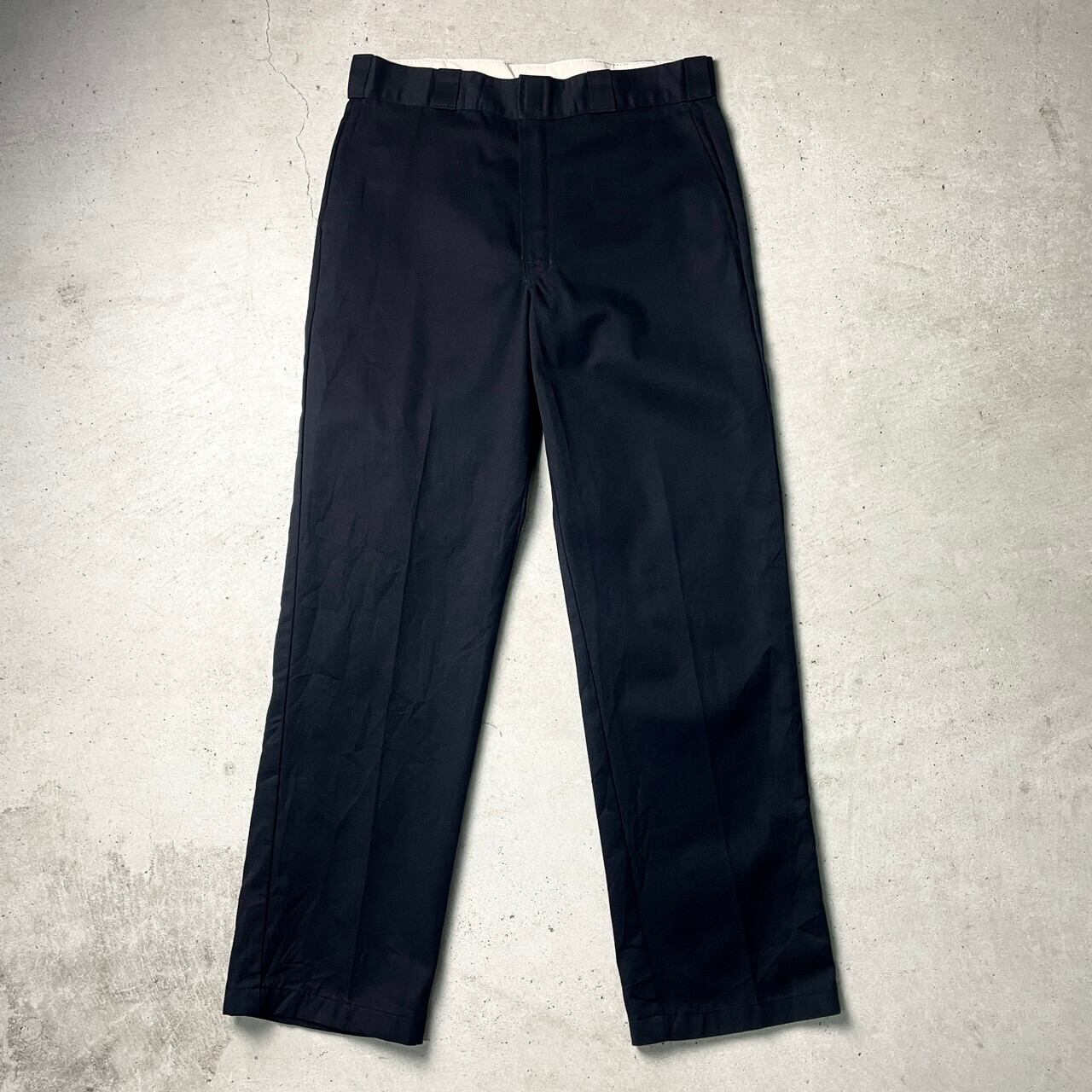 Dickies ディッキーズ 874 ワークパンツ メンズW34 古着 ブラック 黒【ワークパンツ】【PS2307P】 cave 古着屋【公式】古着 通販サイト