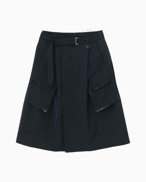 【26AW】Tamme タム / SOUTIEN COLLAR COMBAT SKIRT
