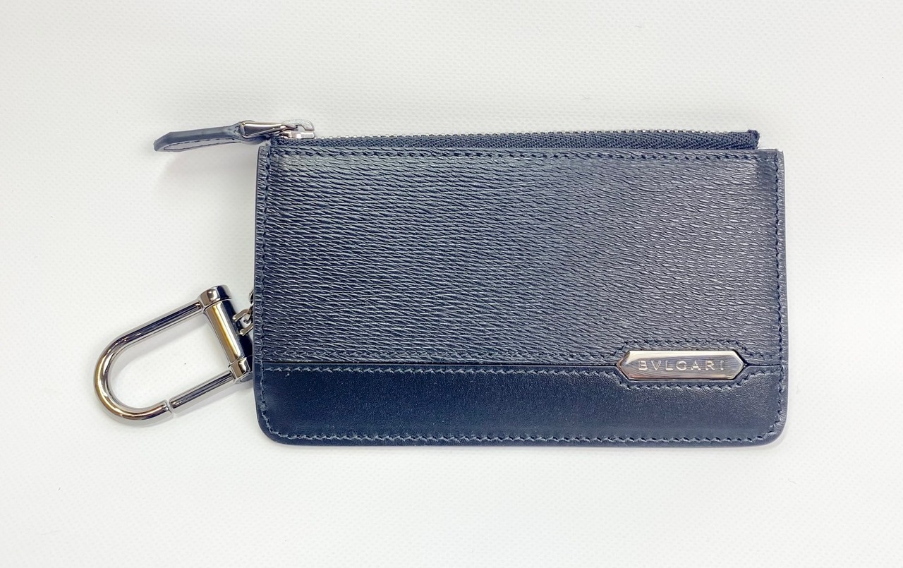 ブルガリ  メンズ キーケース 小銭入れ  282774 GRAIN/BLK