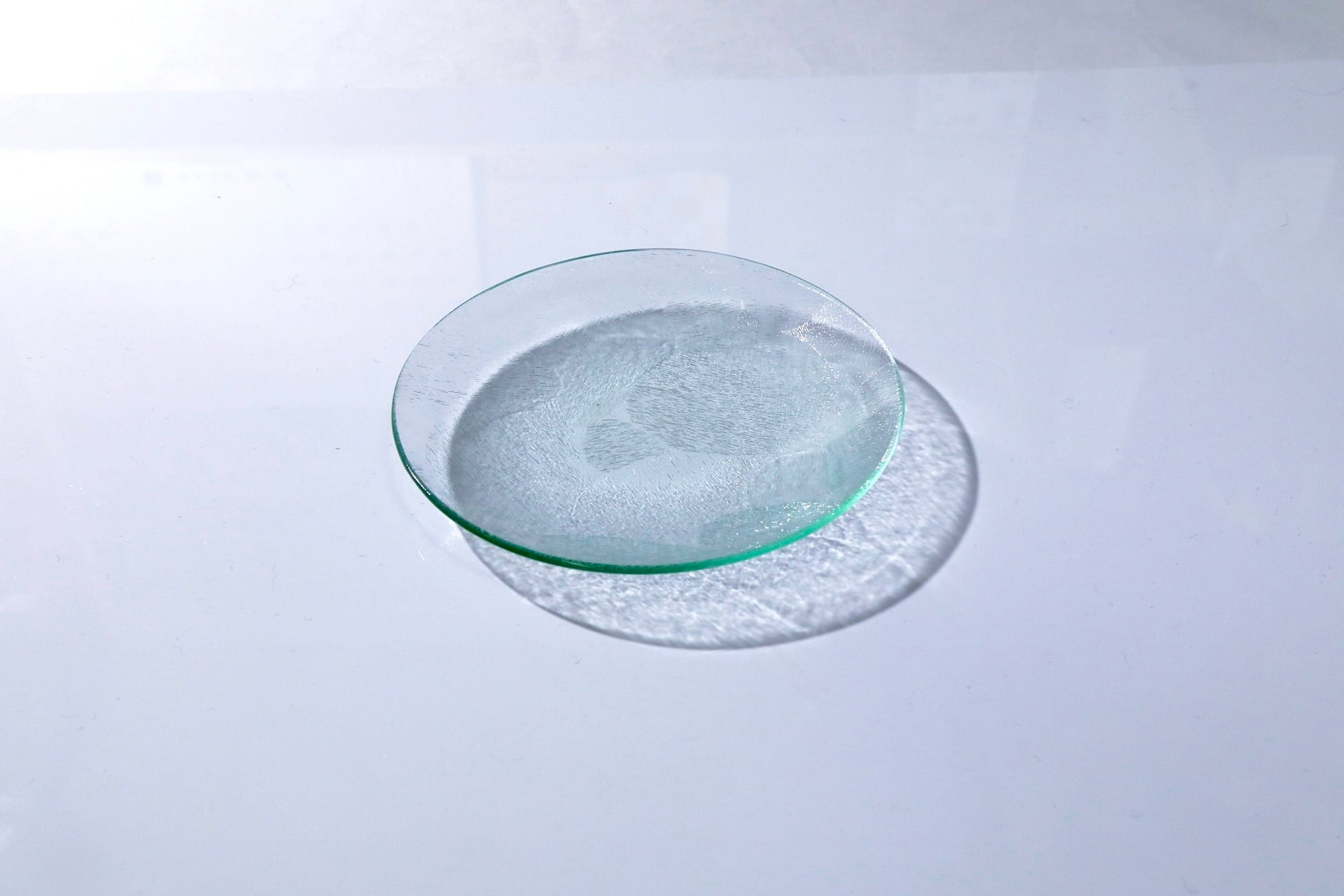 昭和型ガラス「このは」　皿　円形　小（Φ120mm）