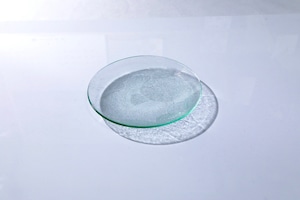 昭和型ガラス「このは」　皿　円形　小（Φ120mm）