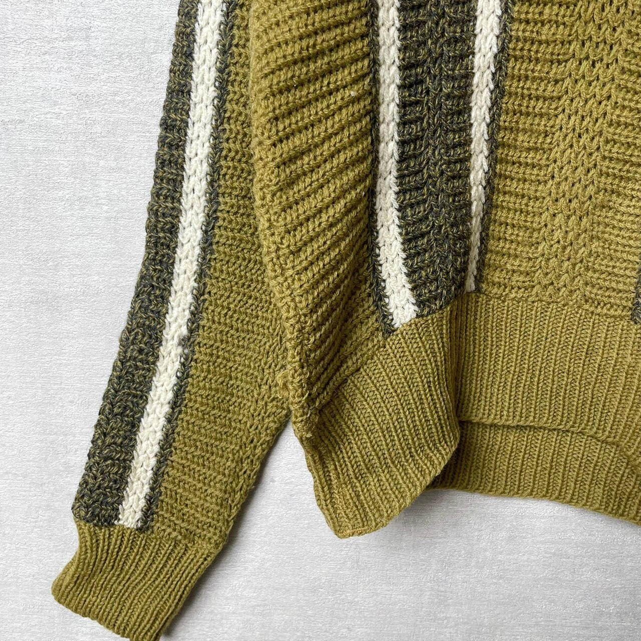 [VINTAGE] COLLEGE KNITWEAR VINTAGE KNIT PULLOVER