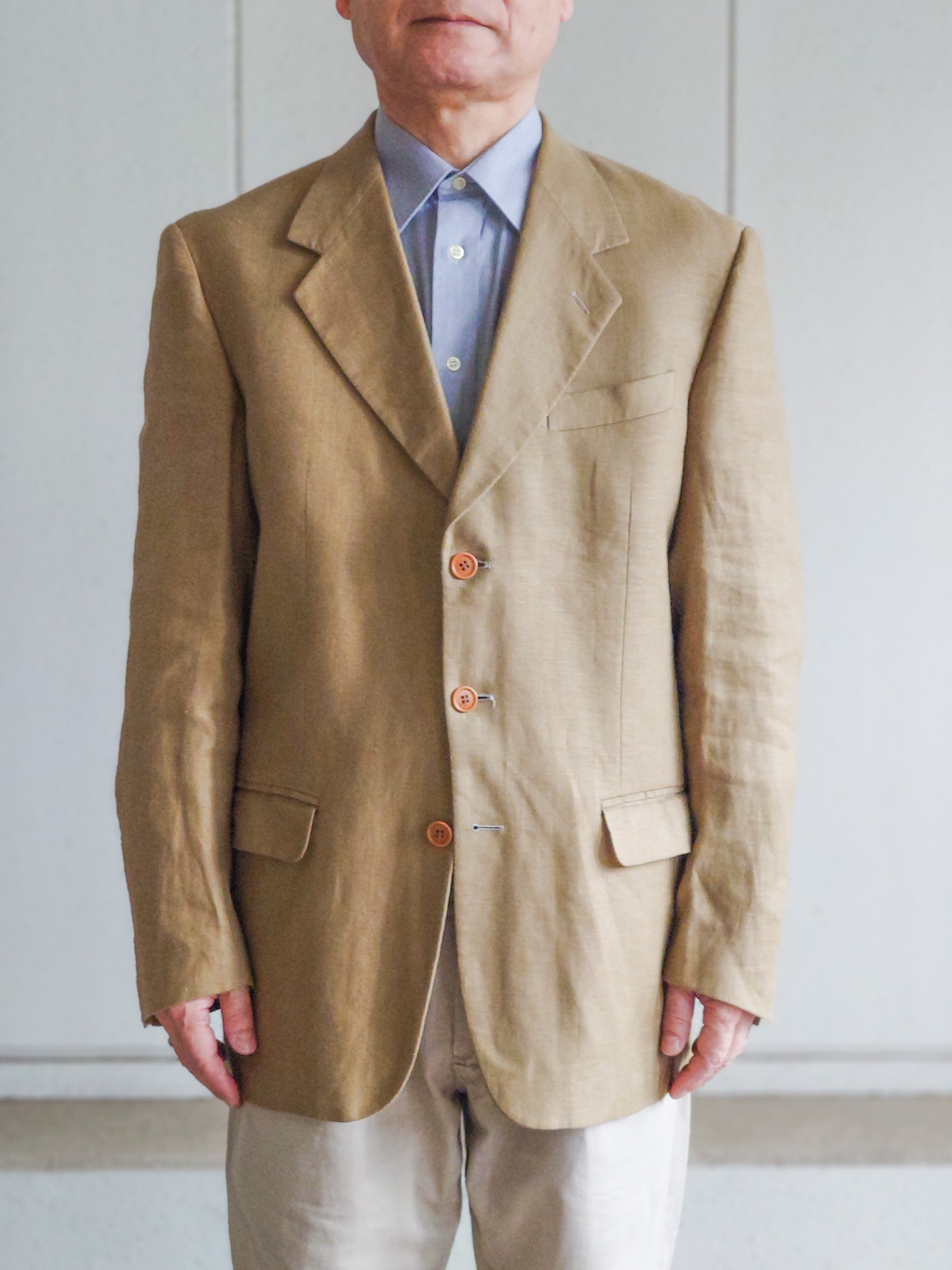OLD STUDIO 0001 by FERRE LINEN TAILORED JACKET | STRAYSHEEP ONLINE