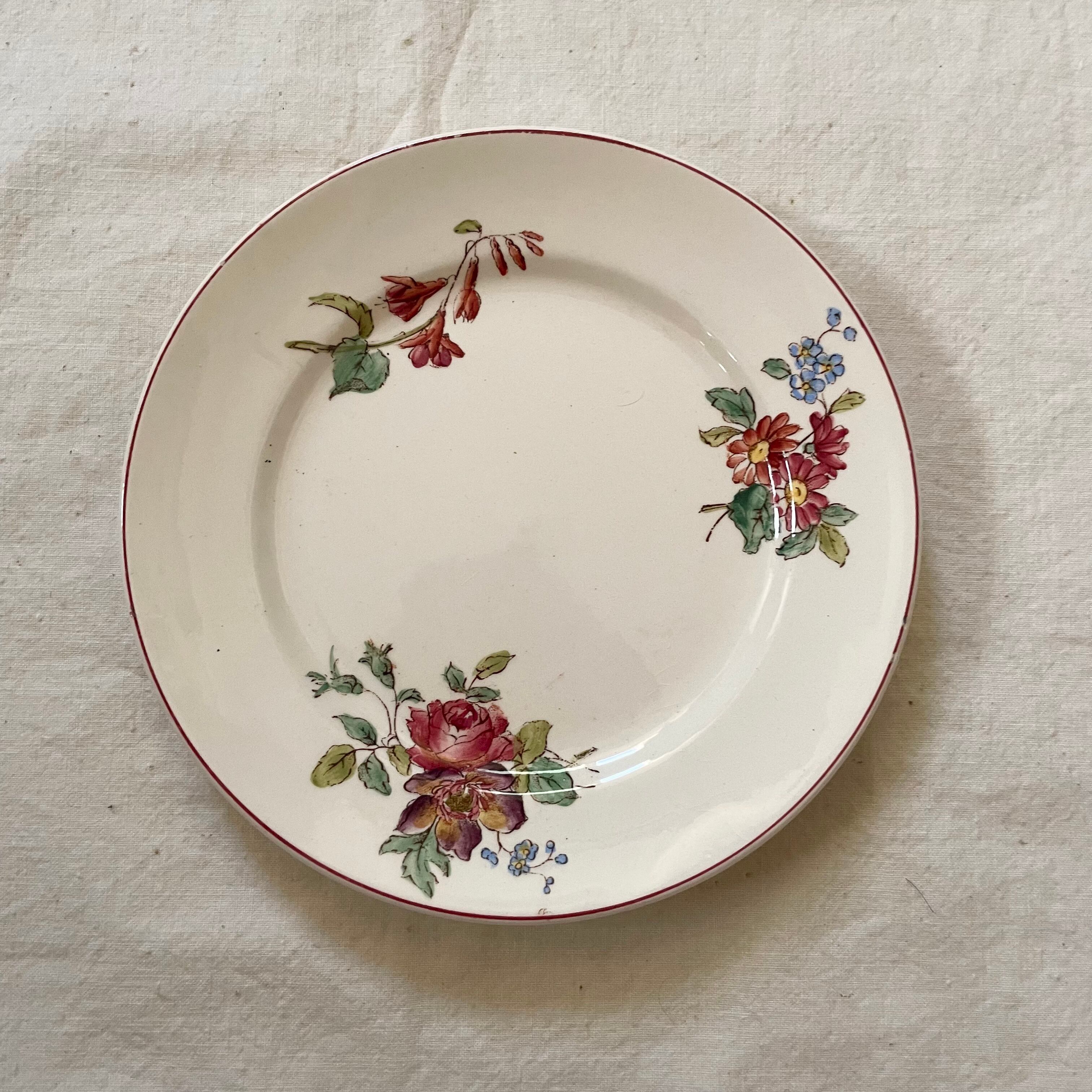 お花模様のプレート2