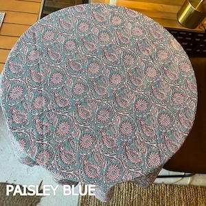 MULTI CLOTH PAISLEY　2Color マルチクロス　ペイズリー　ブルー　パープル　マルチカバー　ペイズリー柄　テーブルクロス　　ソファーカバー　ベッドカバー　　PAISLEY　BLUE　PURPLE　