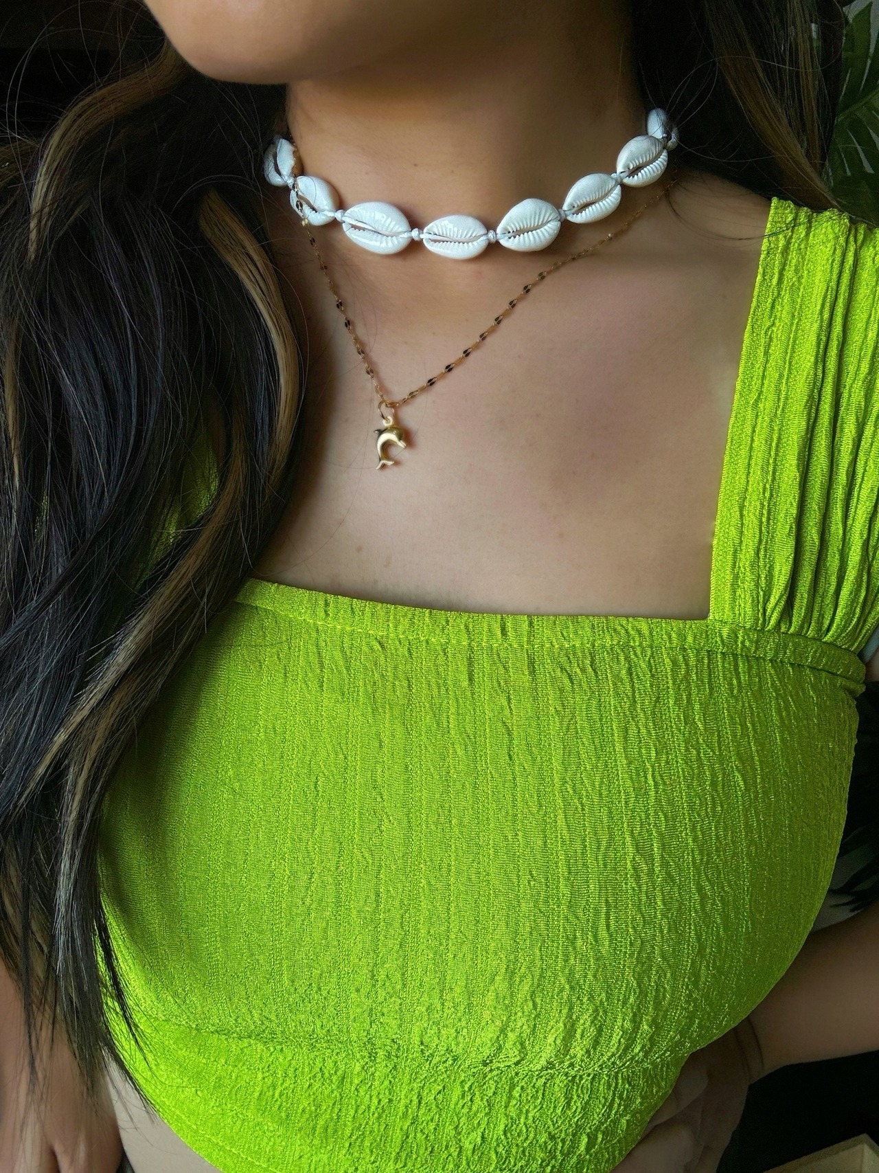 Hawaiian cowley shell choker(ハワイアンカウリーシェルチョーカー)