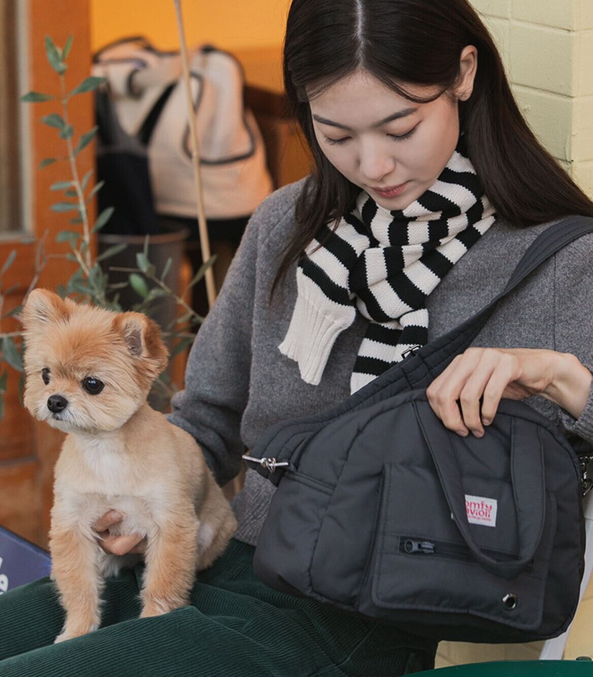 予約【BITEME】COMFY RAVIOLI Mini Town bag《3color》 | haneulpet
