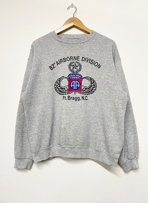 80-90s82nd AirBorne Division Crewneck Sweater/L