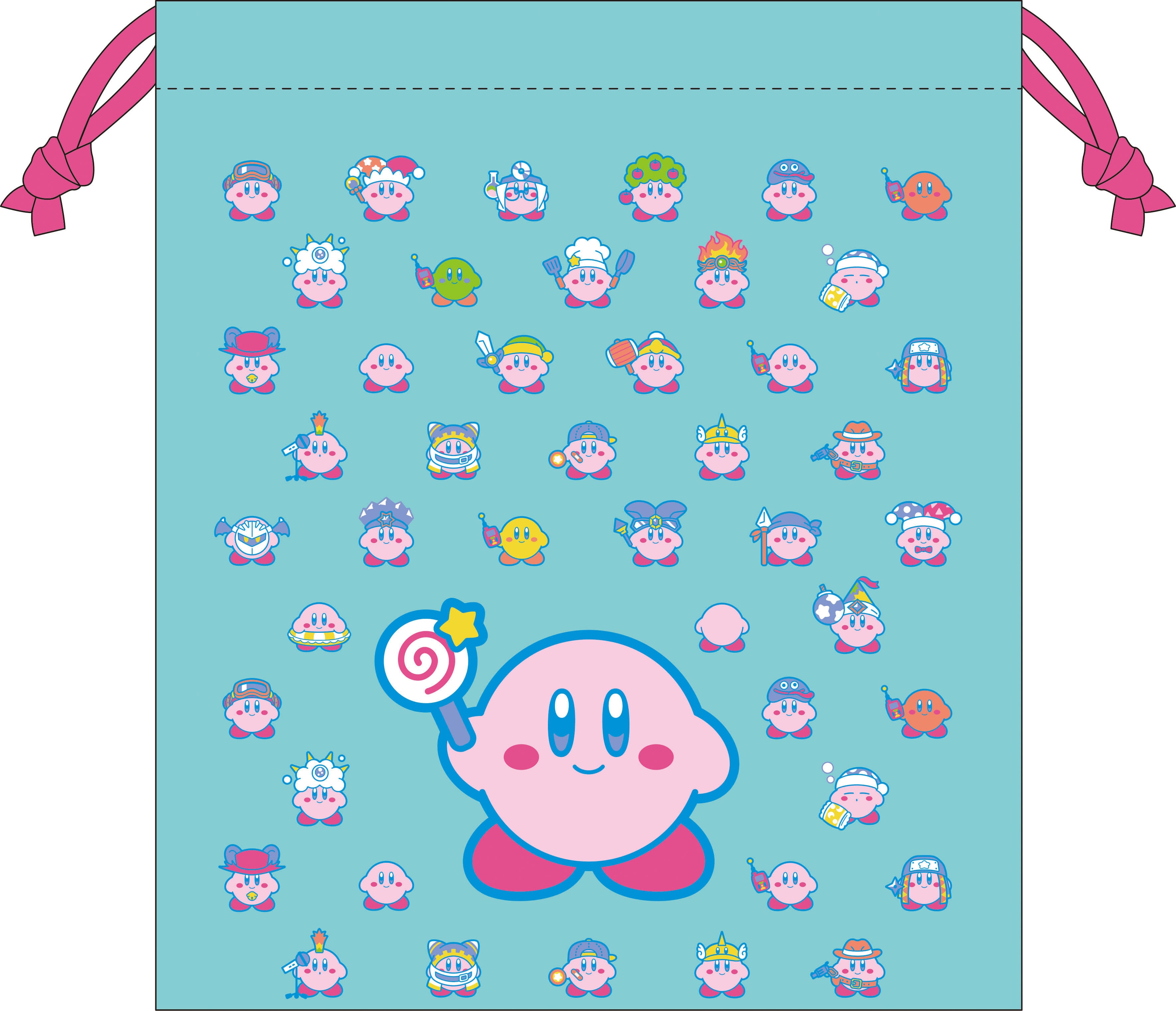 星のカービィ KIRBY MUTEKI! SUTEKI! CLOSET 巾着  /  エンスカイ