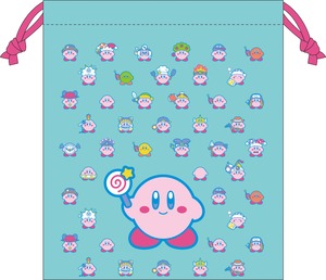 星のカービィ KIRBY MUTEKI! SUTEKI! CLOSET 巾着  /  エンスカイ