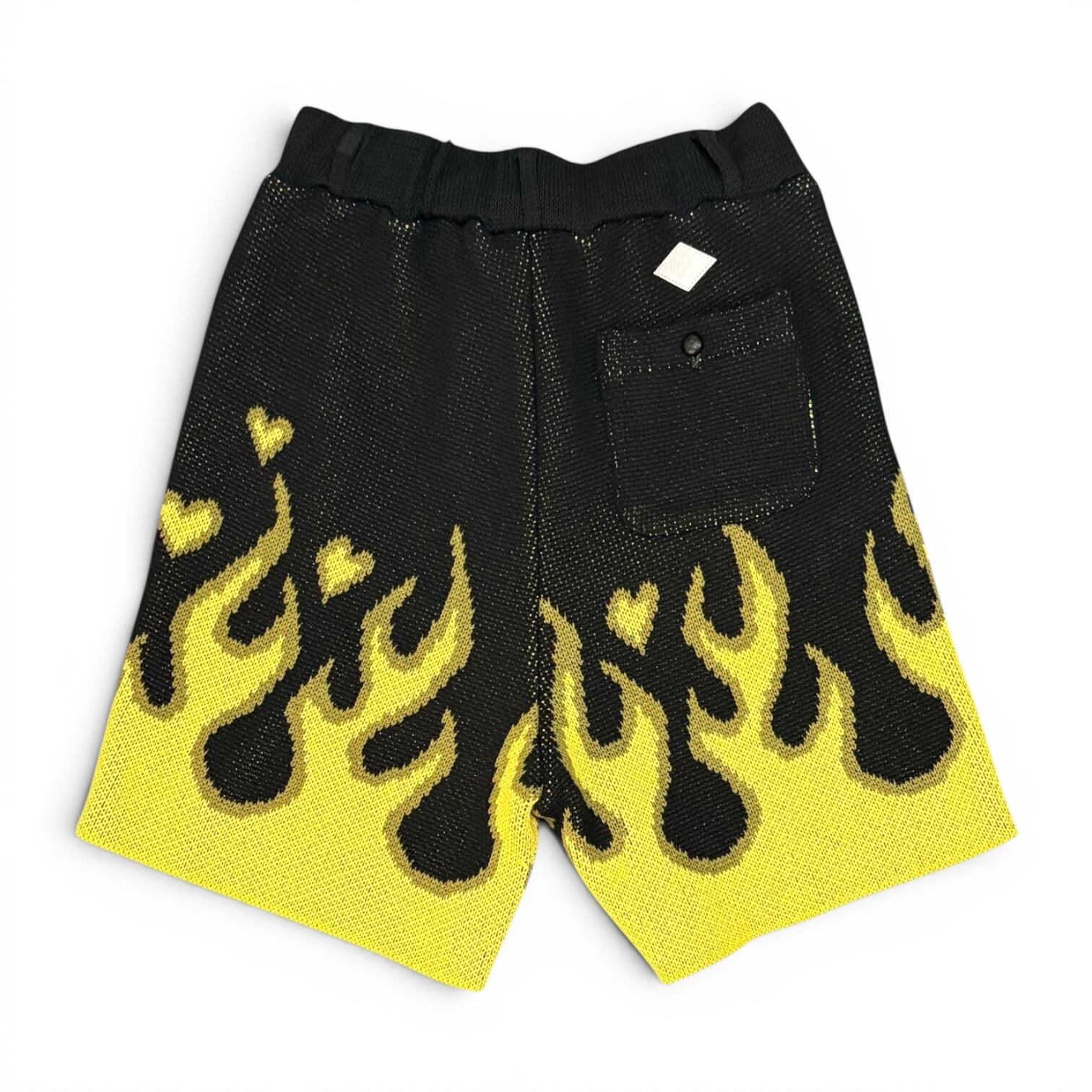 パンツ El Conductorh FLAME PATTERN SHORTS el conductorH/COTTON KNIT FLAME PATTERN SHORTS | FOUNTAIN
