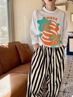 [potto.] Logo raglan sleeve -T