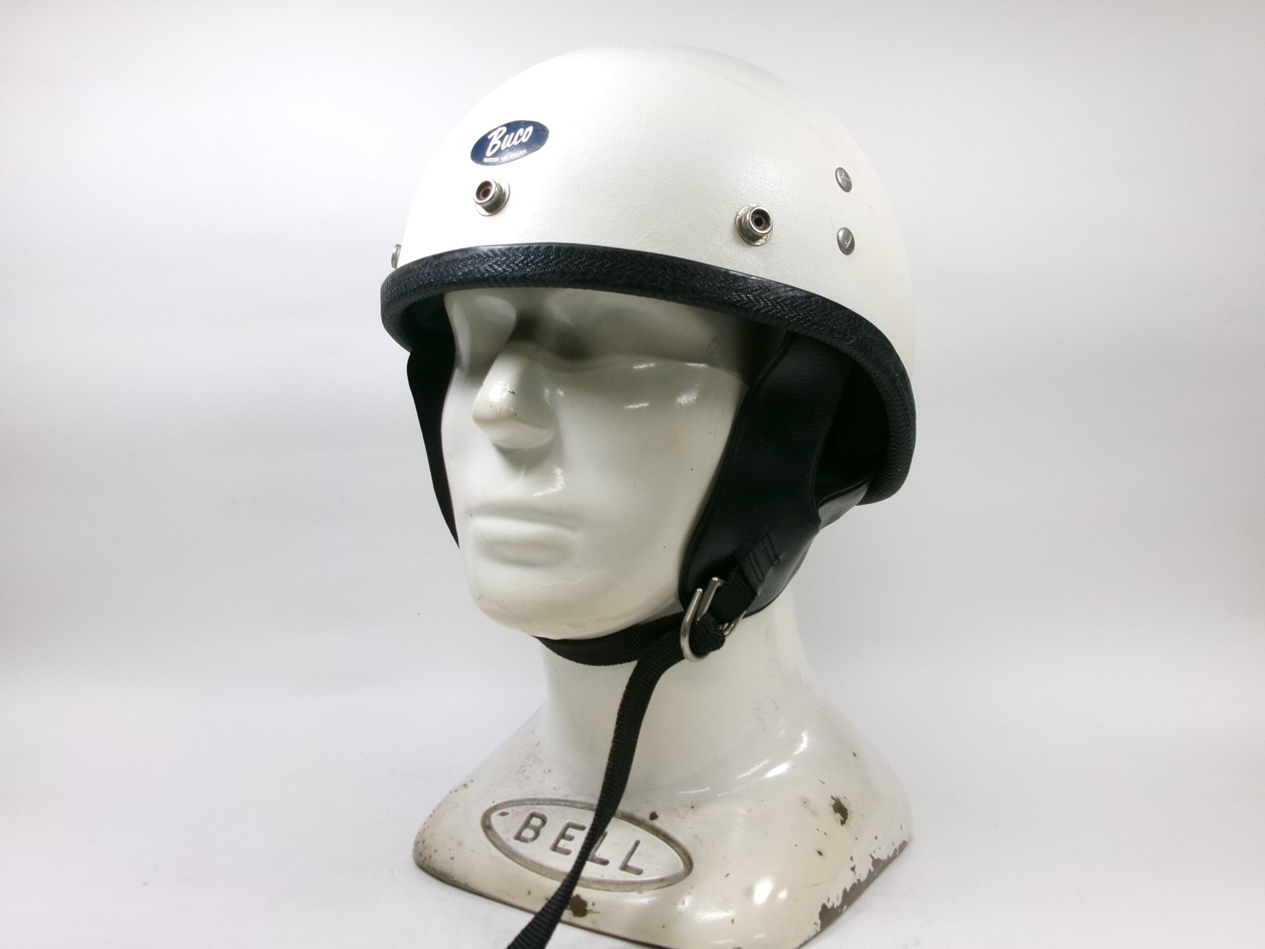 初期!60s BUCO PROTECTOR ハーフヘルメット M ☆ 50年代 60 初期!60s BUCO PROTECTOR ハーフヘルメット M ☆ 50年代 60