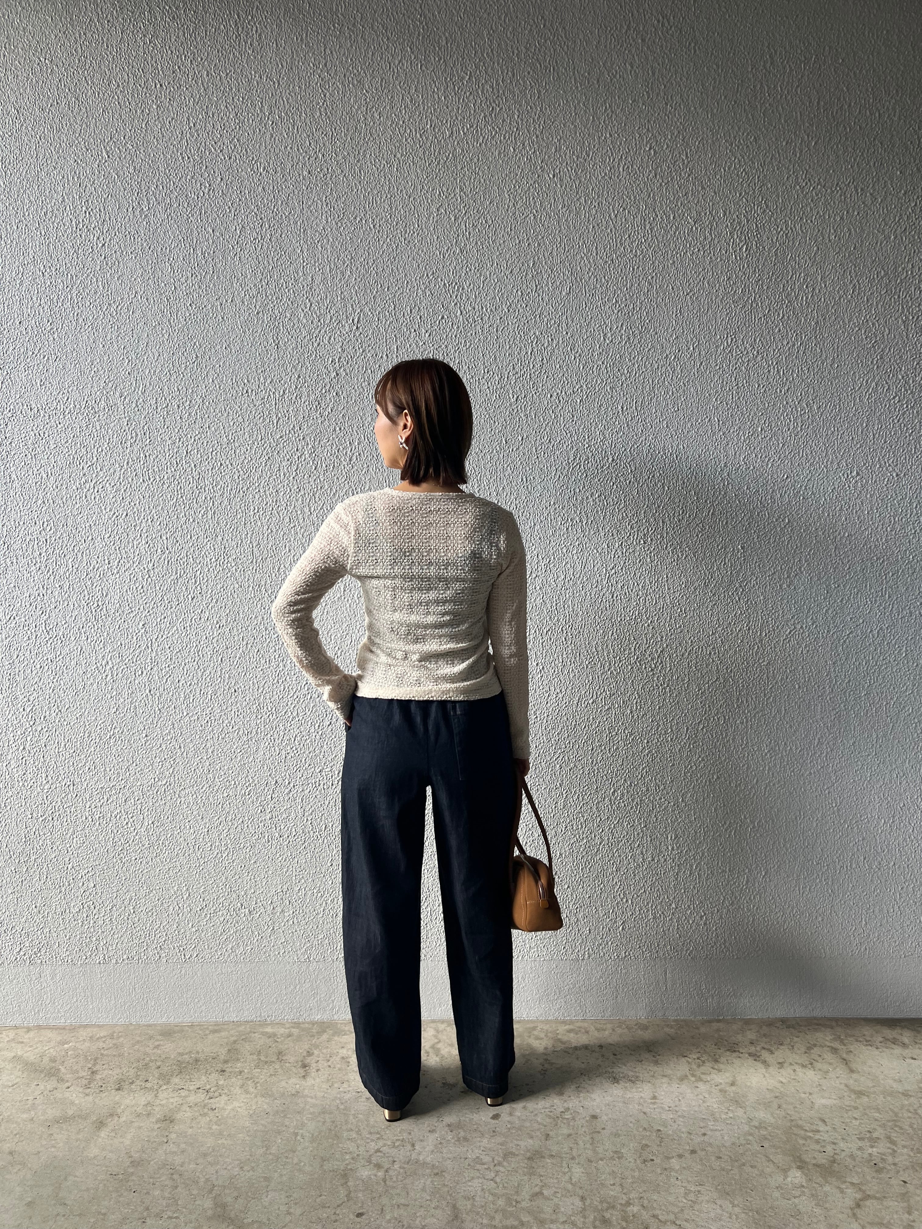 【PASSIONE】ウエストイージーライトオンスデニム　616605