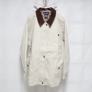 DENIM&Co. Denim Coverall Off White