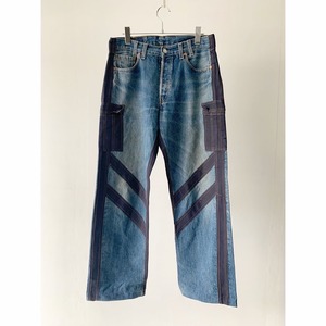 -Levi's- custom tape denim pants