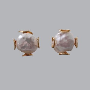 【Perl】earring & pierce / gold