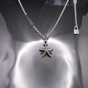 10P STAR #1 NECKLACE with GODSIZE® I.D. TAG / 10ピークススター #1 ネックレス ゴッドサイズ® I.D.タグ