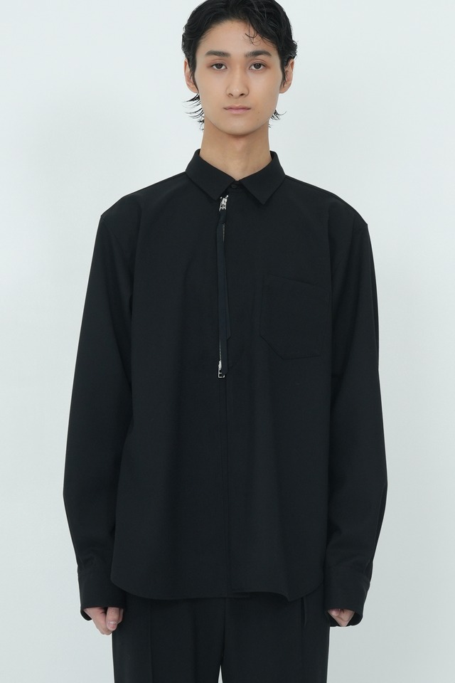 【26AW】Tamme タム / SUITING SPORTS SHIRT / ウールシャツ