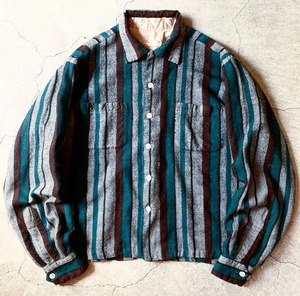 なおき様専用 1950's Striped wool shirt