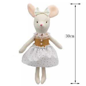 送料無料 予約商品 ぬいぐるみ ネズミ 人形 インテリア ベビー 出産祝い Selectshop Aya