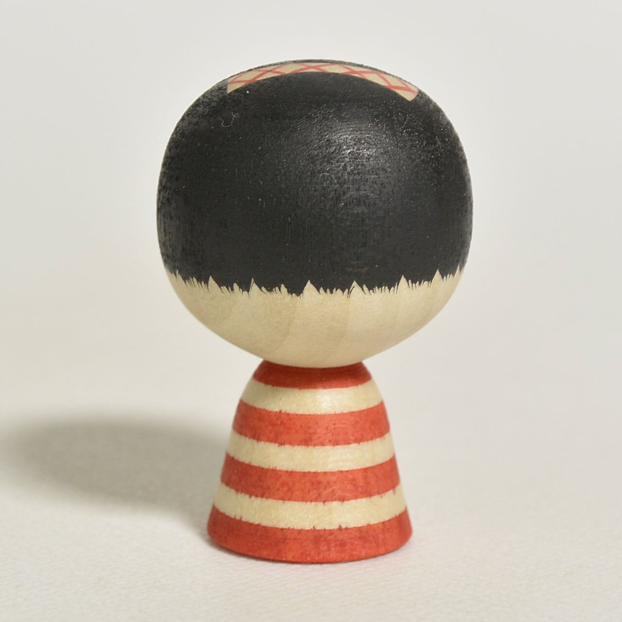 小寸こけし（ミニこけし） 約1寸 約3.5cm 鈴木明 工人（作並系）#2554