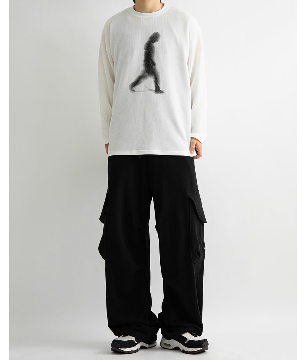 ☆ENHYPEN ヒスン 着用！！【IDF】Walkman Printed Oversized Fit Long