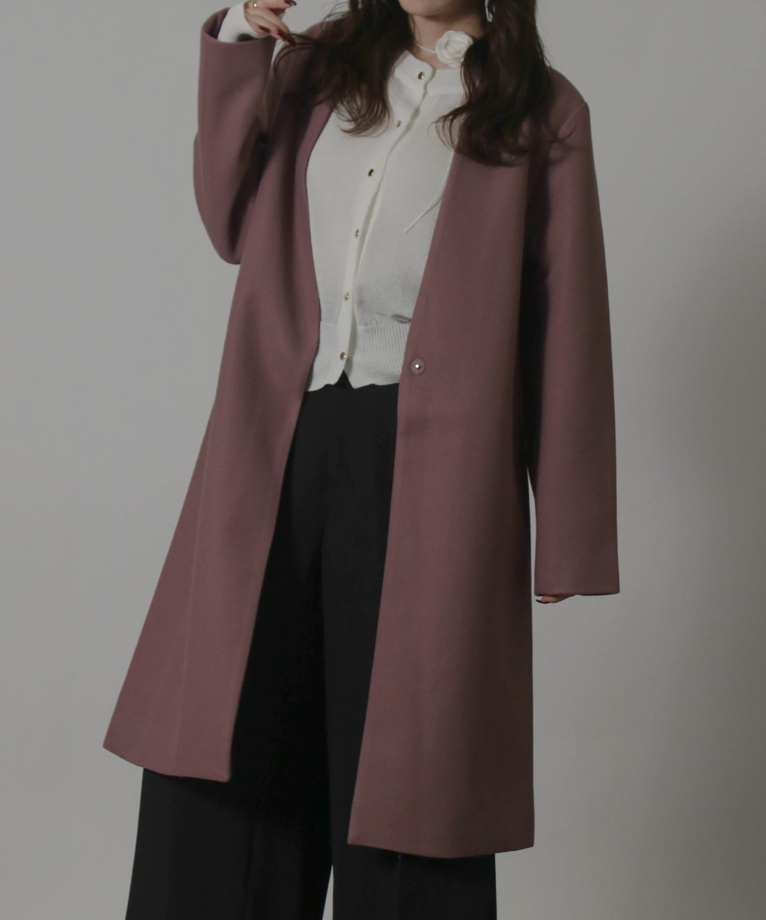 ノーカラーコート | SocialGIRL（ソーシャルガール公式）