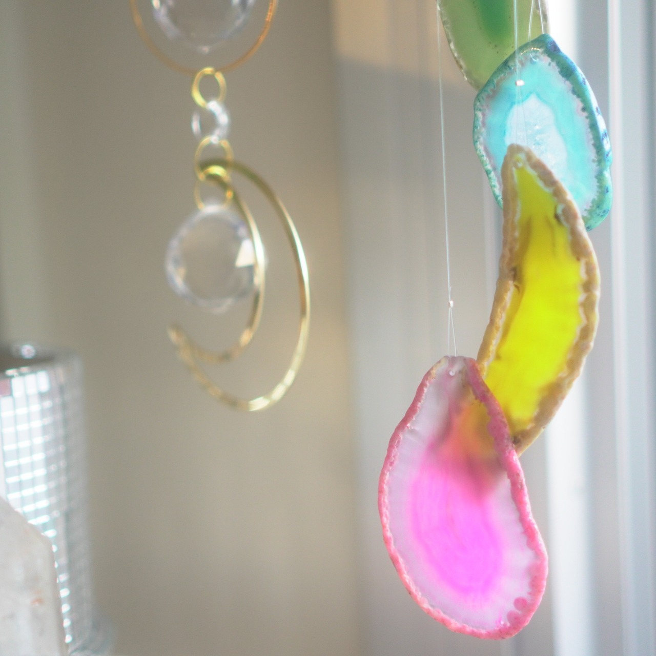 Rainbow Drops 24 - アゲートヒーリングチャイム / Agate Healing Chime 1457