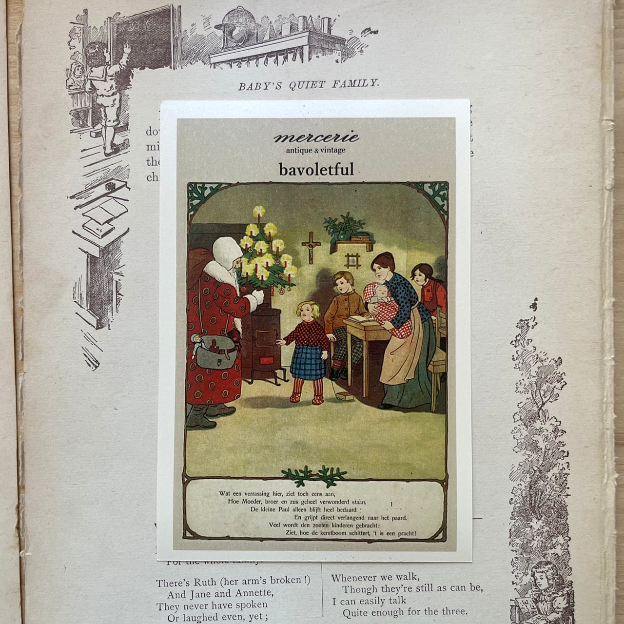 ポストカード original /4.X'mas (10cm×14.8cm)