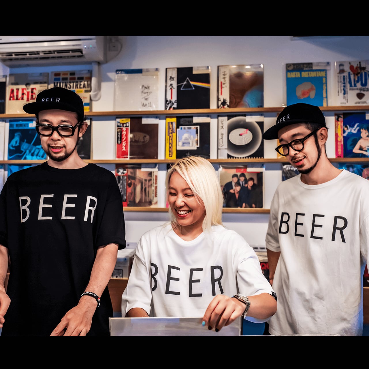 BEER ロゴT ブラック | BEER