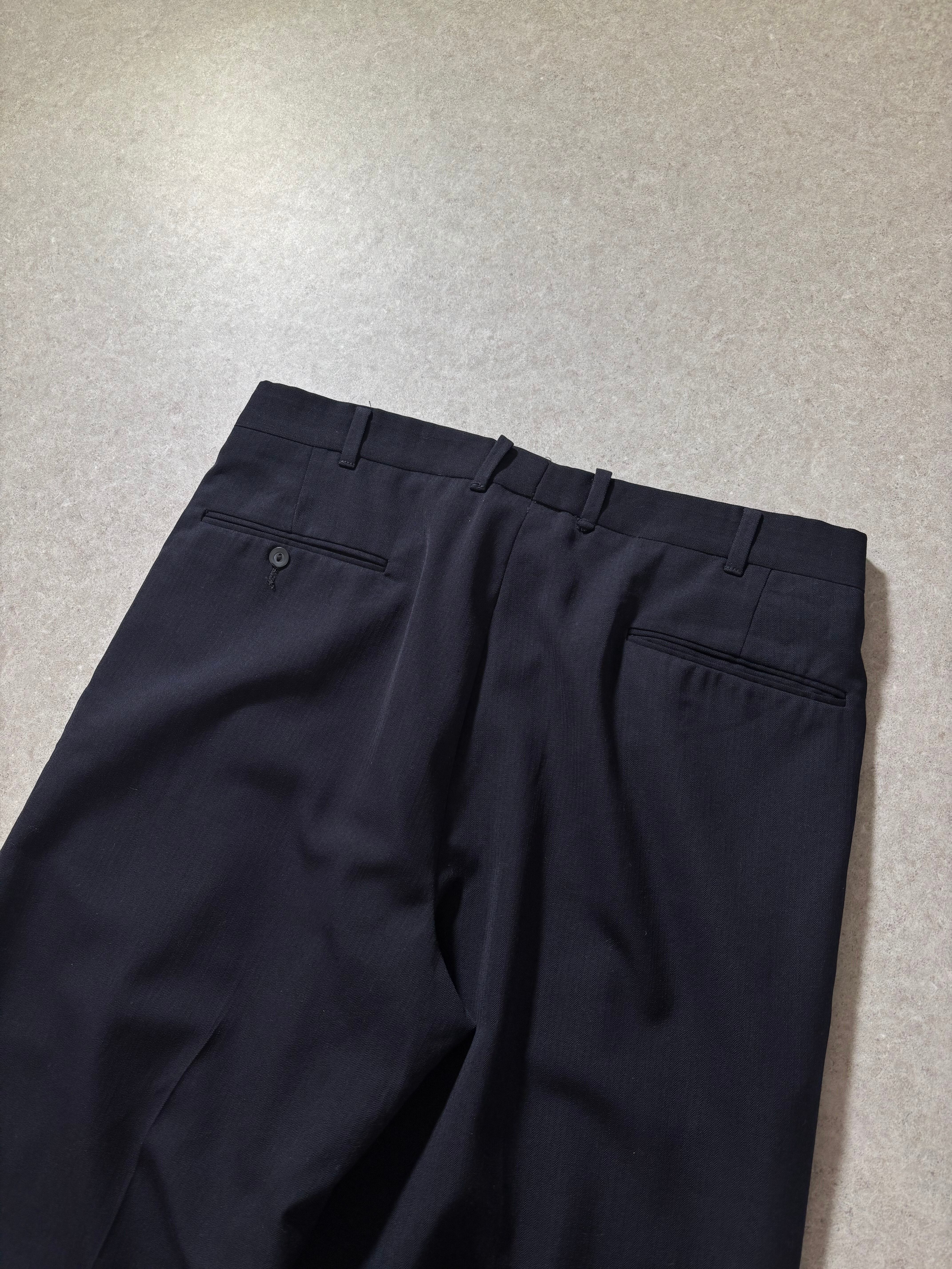 talon zip slacks” navy | 古着屋2000