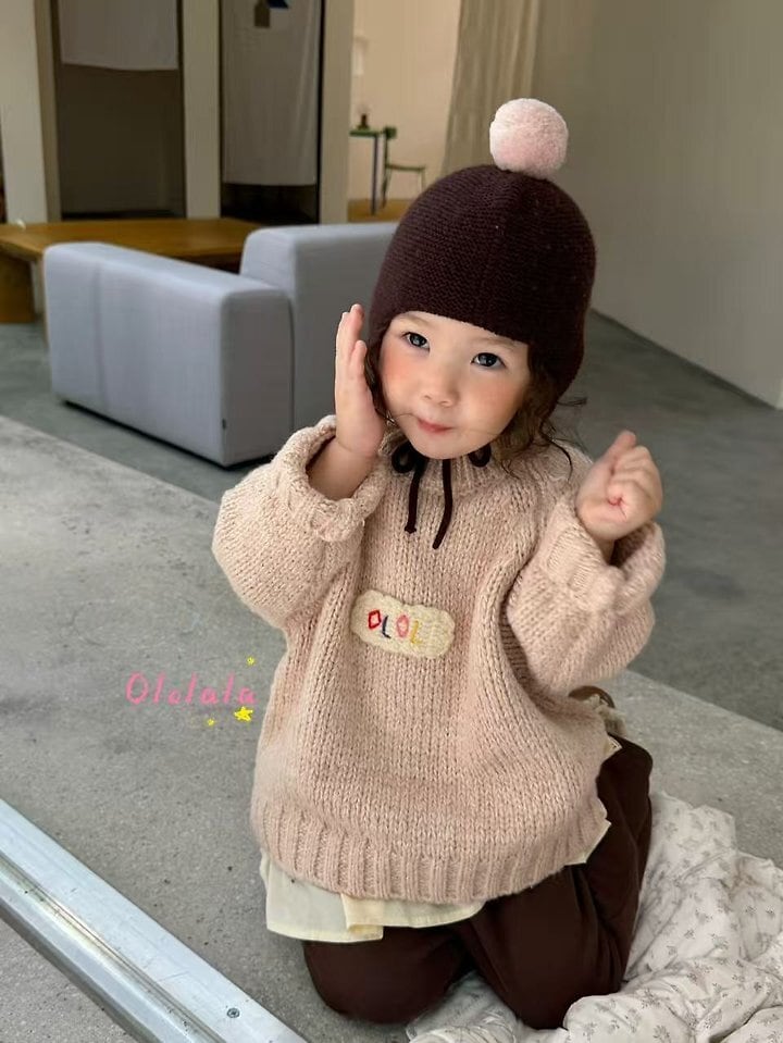マカロンラウンドニット S,M,L,XL / Ololala/aiai 26autumn / 韓国子供