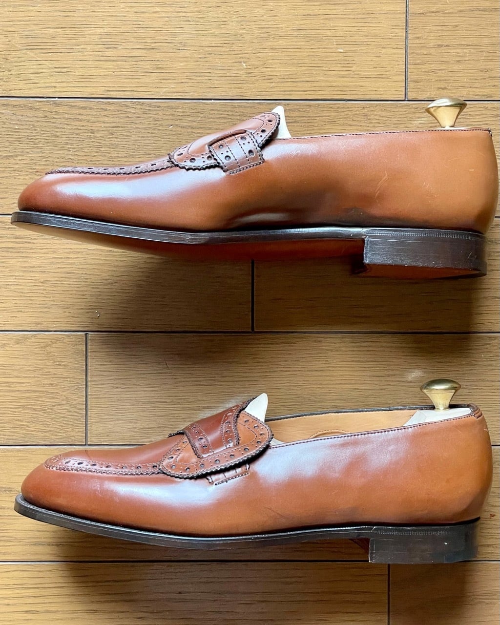NOS(新古品) Edward Green バタフライローファー ウイスキー NOS(新古品) Edward Green バタフライローファー ウイスキー